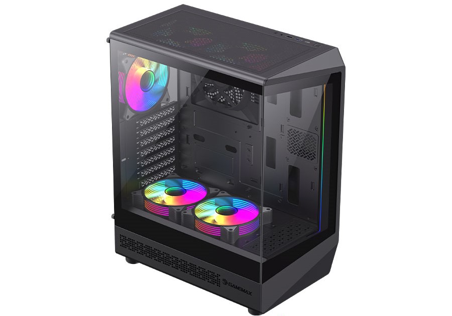 کیس کامپیوتر گیم مکس Vista COC ARGB Mid Tower مشکی - تصویر 2